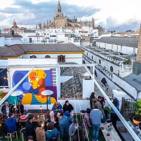 La Banda Rooftop Hostel Seville Exterior photo