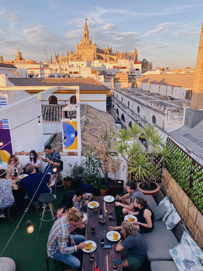 La Banda Rooftop Hostel Seville Exterior photo