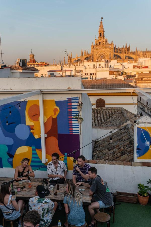 La Banda Rooftop Hostel Seville Exterior photo